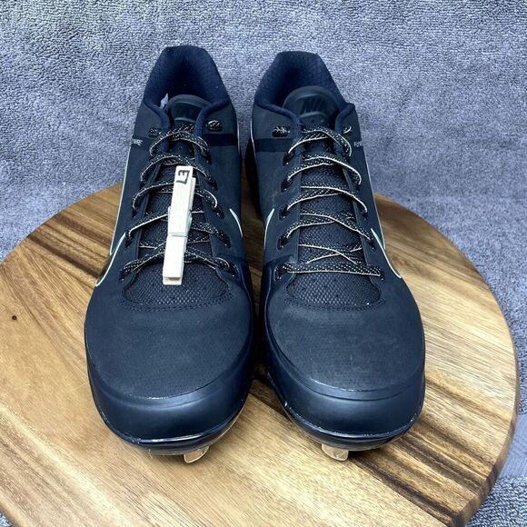 NEW Nike Air Clipper 17 Men's 13 Flywire Low Baseball Cleats Black 880261-001 - Picture 9 of 9